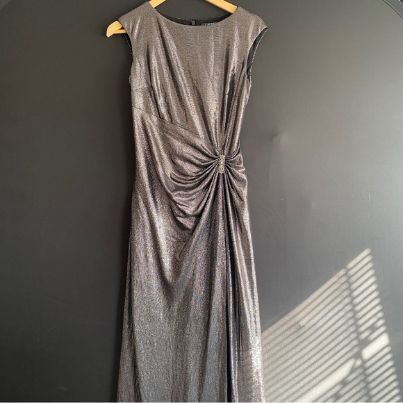Metallic Formal Dress - Picture 4 of 10